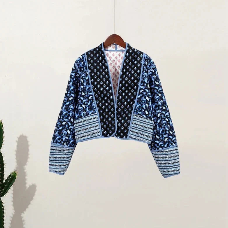 ModeGeist | Damen Wendebar Baumwolljacke