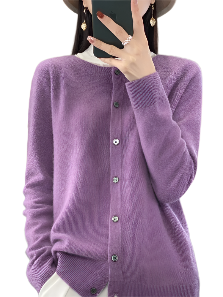 ModeGeist | Jack mit Pullover und langen Ärmeln für Frauen