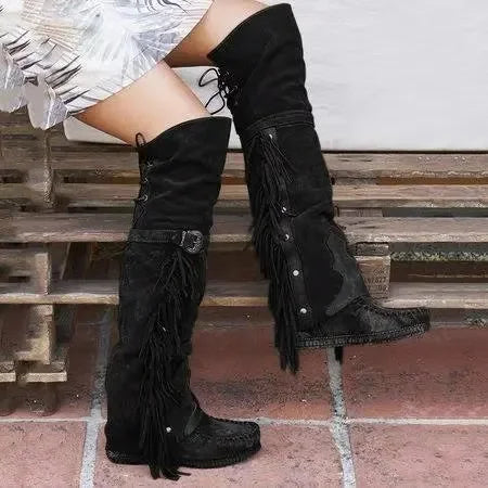 ModeGeist | Damenstiefel kniehoch