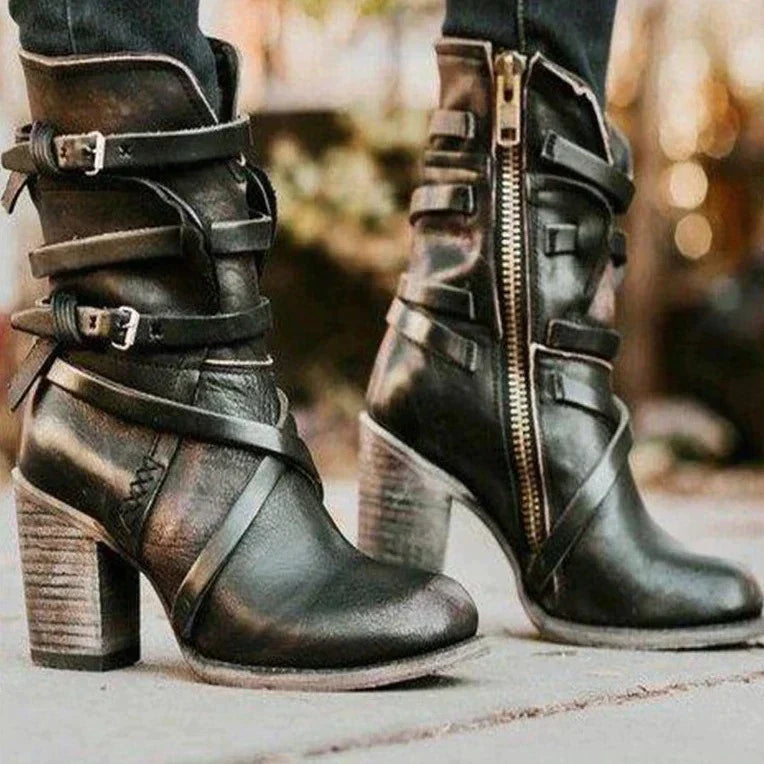 ModeGeist | Frauen Retro Stiefel