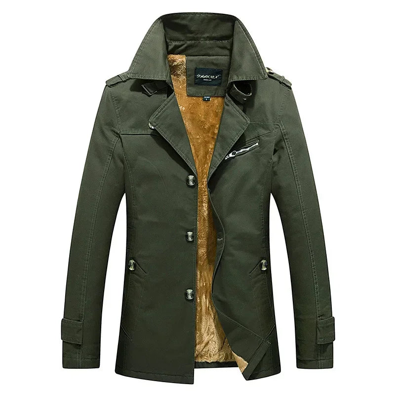 Stilvolle Winterjacke von Dulsia im klassischen Design