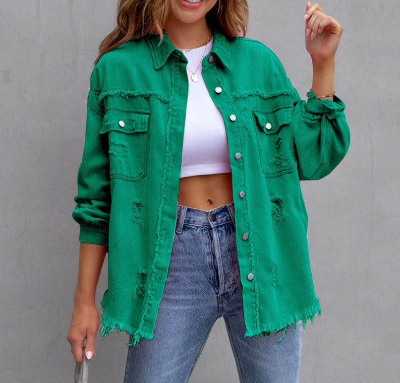 Elegante Jeansjacke Lucie™