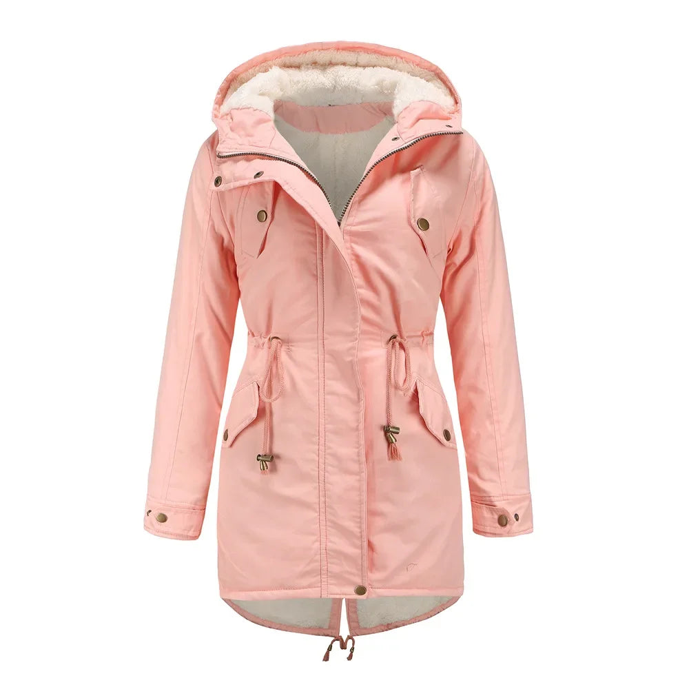 Warmer Winterparka mit Fleecefutter von Bonafita Edith – ideal für kaltes Wetter