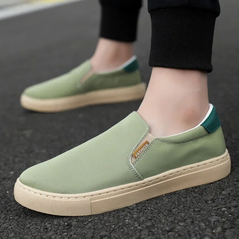 Herrenschuhe aus ChillFlex Eisseiden-Canvas