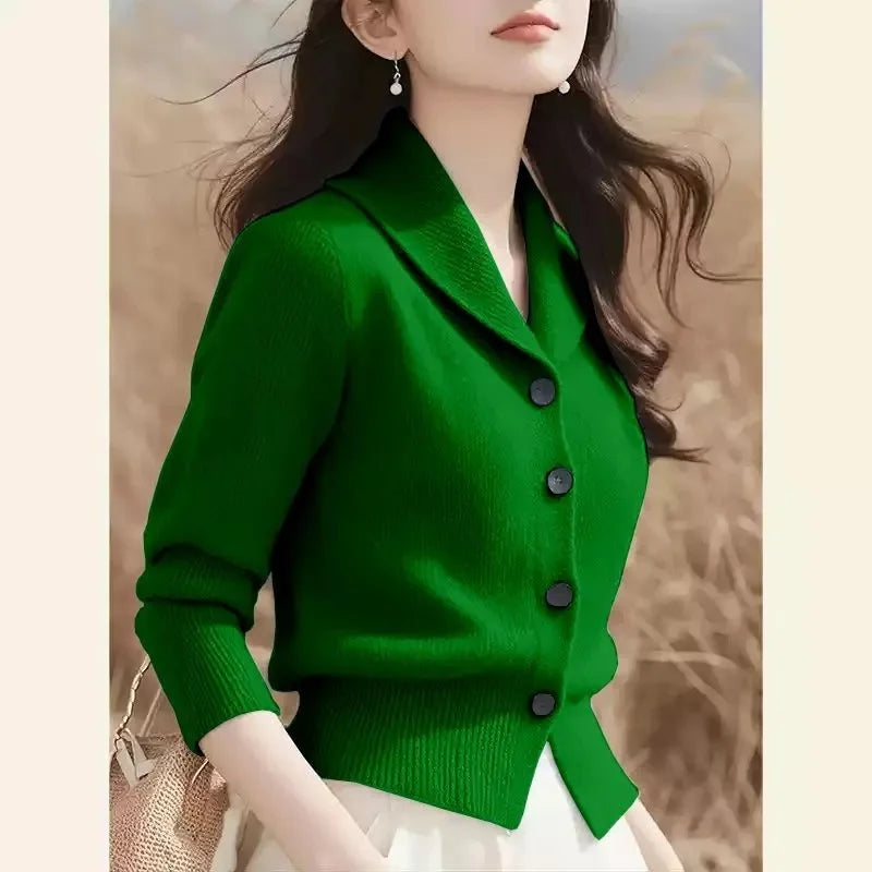 Strickjacke mit Knöpfen von IRMTRAUD - Basics