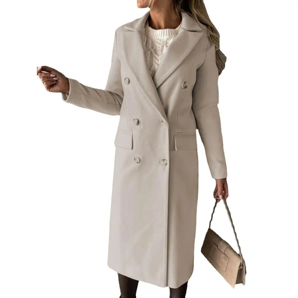 ModeGeist | Elegante Lange Damenjacke