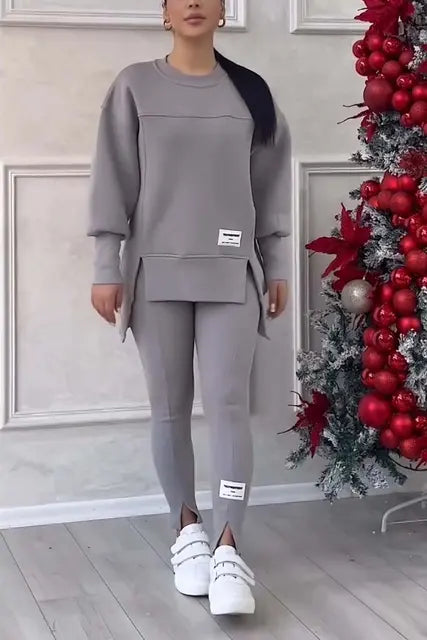 MARIA: Oversized Sweatshirt and Leggings Set