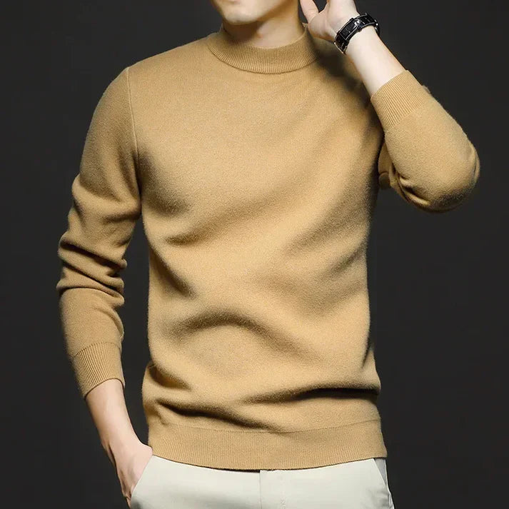 ANTON – Slim-Fit Rollneck Jumper