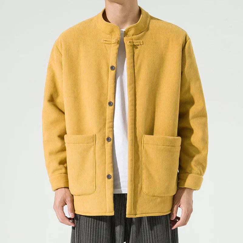 ModeGeist | Herren-Cordjacke mit Großen Taschen - Boaz