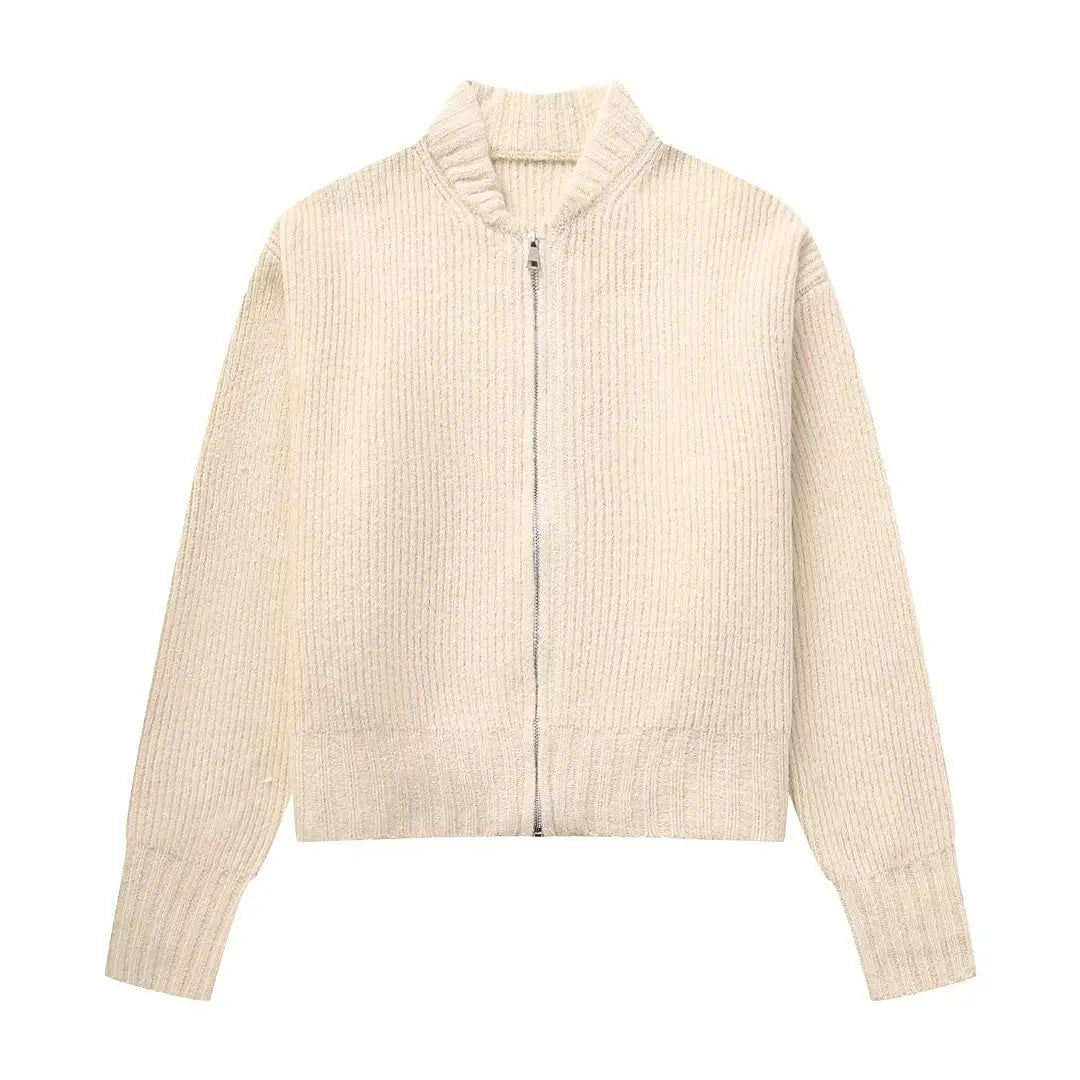 ModeGeist | Cardigan - Damen Herbst modischer Strick-Cardigan