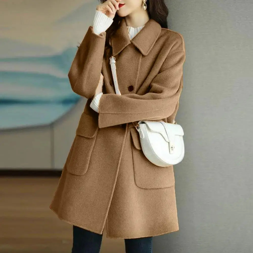 Elegantes Damen Wollmantel - Ysolde