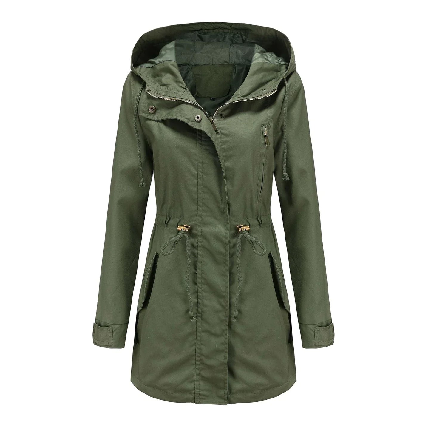 ModeGeist | Lange & Wasserfeste Regenjacke