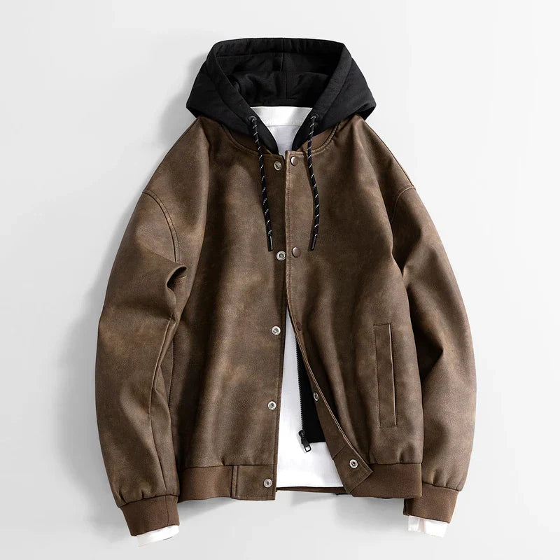 ModeGeist | Freizeitjacke mit Kapuze für Männer - Peterson
