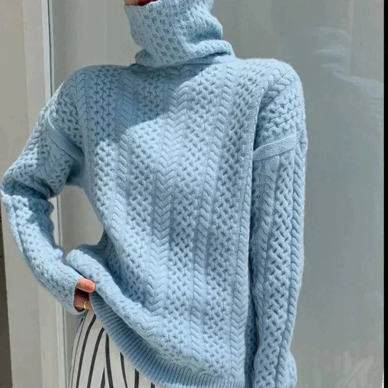 Damen Rollkragenpullover – Kollektion 2024