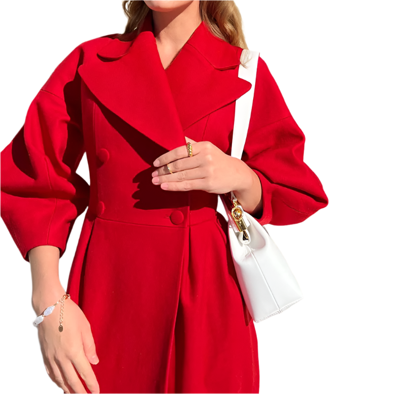 ModeGeist | Damen Vintage Hof Winterjacke