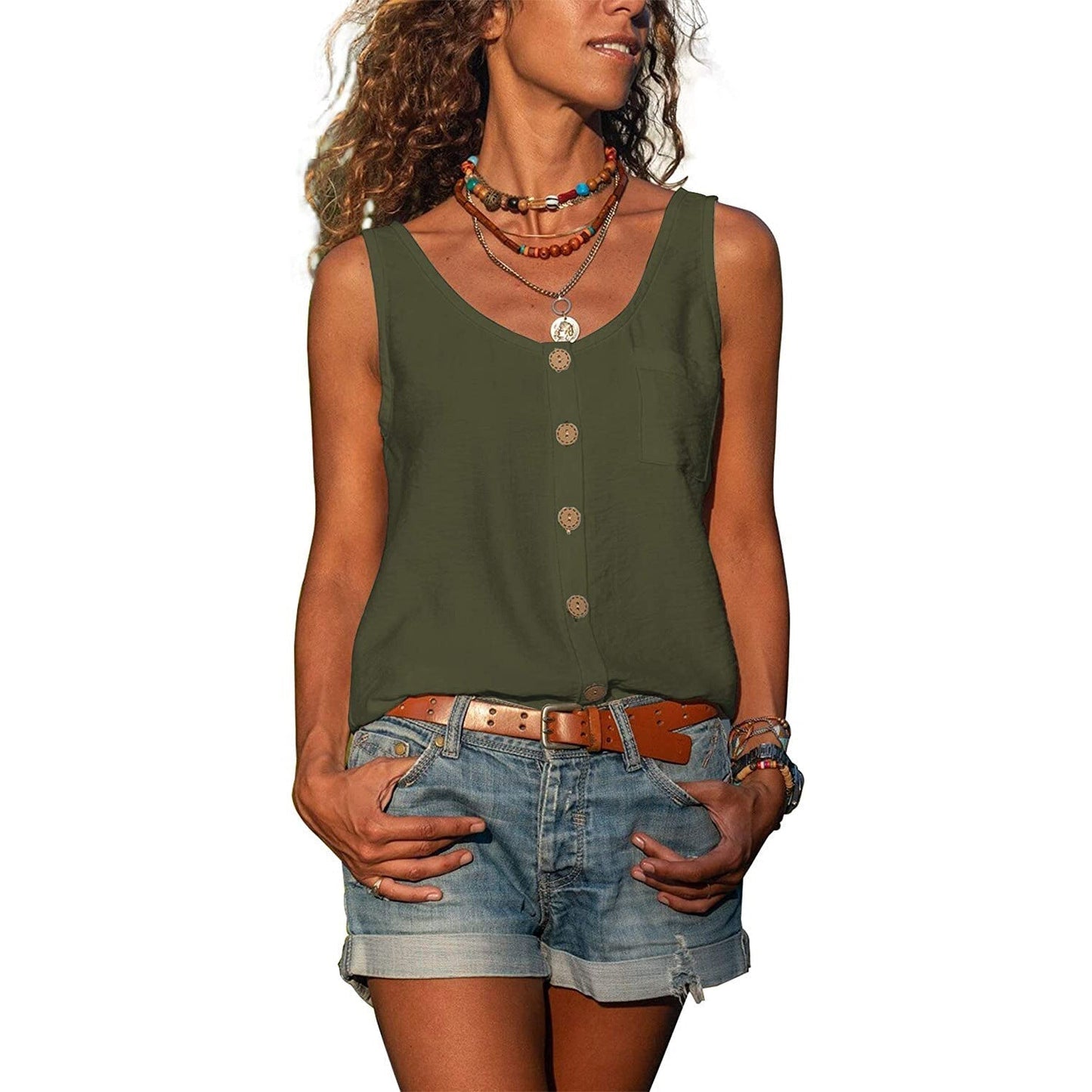 Edle Tanktops für Damen im Ibiza-Stil