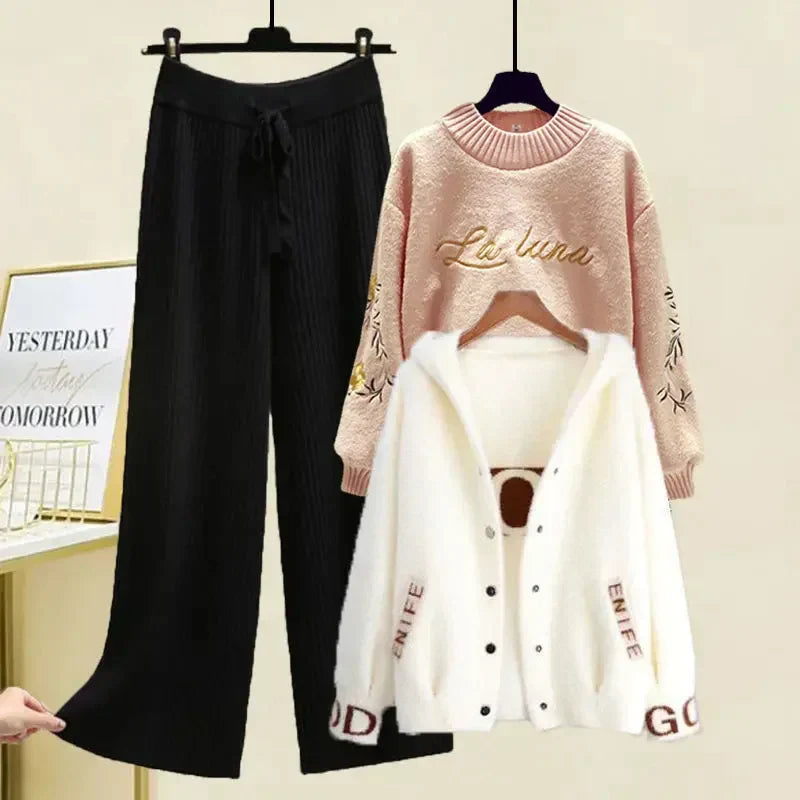 ModeGeist | Damen Winter Drei Teile Satz