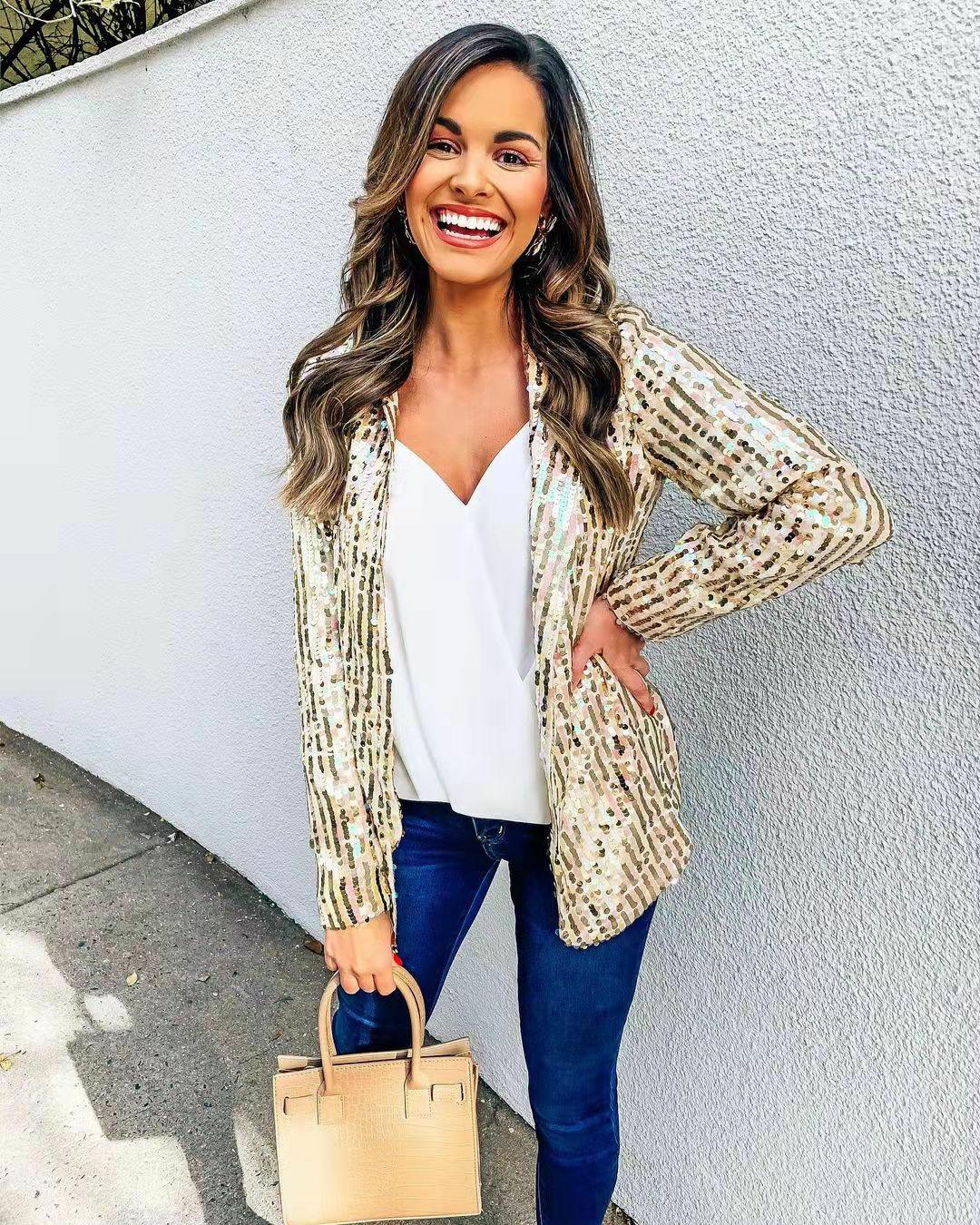 ModeGeist | Glitter Blazer Das Must-Have für die kommenden Feiertage