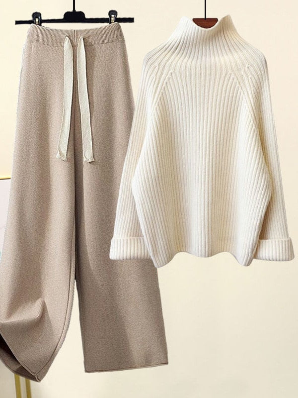 Kuscheliges Set aus Pullover und Hose: Adelheid