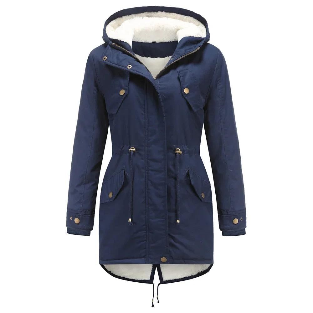 Warmer Winterparka mit Fleecefutter von Bonafita Edith – ideal für kaltes Wetter