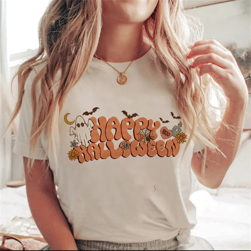 Modisches Doris Herbst-Halloween T-Shirt