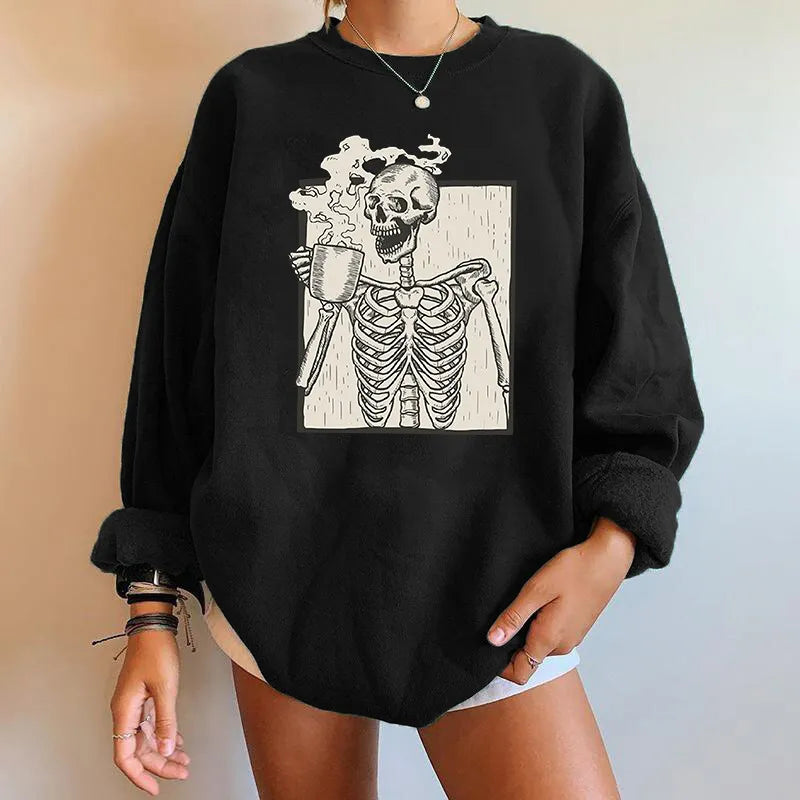 Lila Pullover für die Freizeit