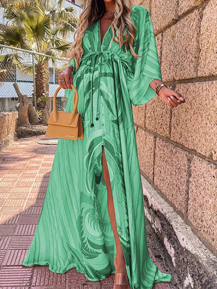 Schickes Strandkleid mit Print - Cilly