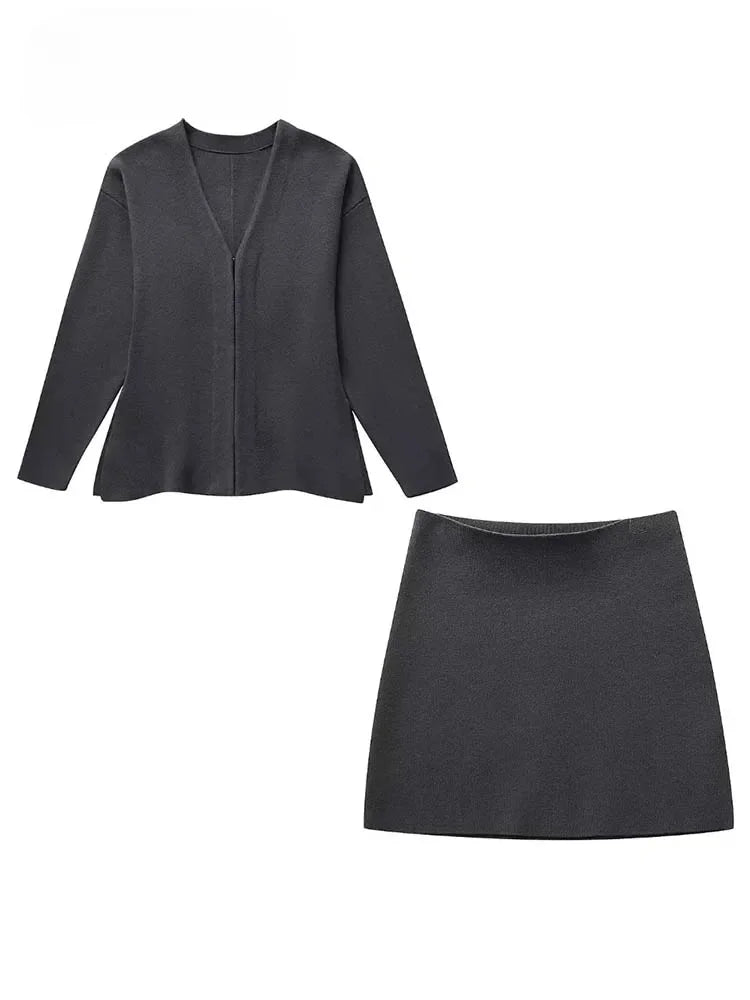 Merlie Chic Knit Loungewear Set