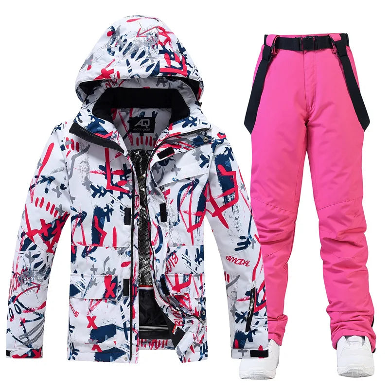 ModeGeist | Elegantes Wintersport Outfit [zweiteiliges Satz]