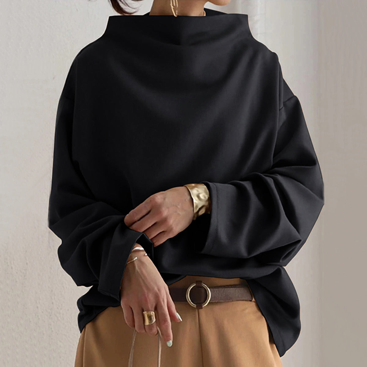 ModeGeist | Stehkragenpullover