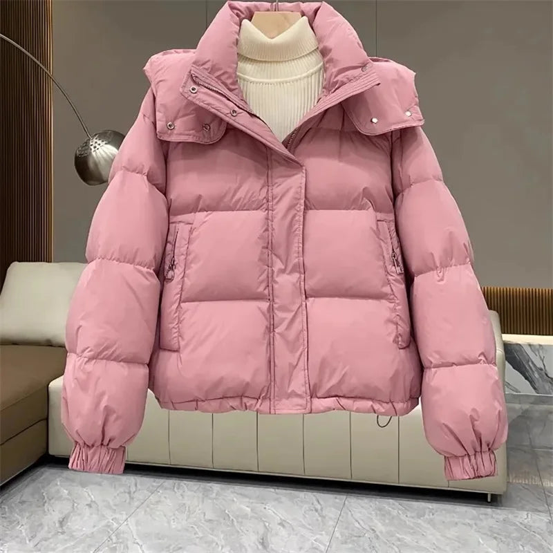 ModeGeist | Lässige Winter Pufferjacke