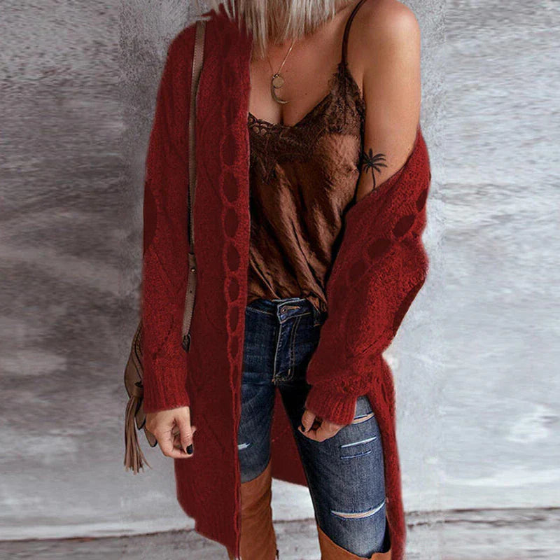 Cindy: Vintage Knit Cardigan