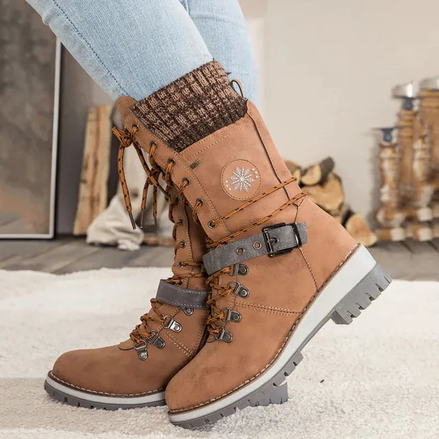 NEVANE Stiefel: Rutschfest & mittelhoher Schaft