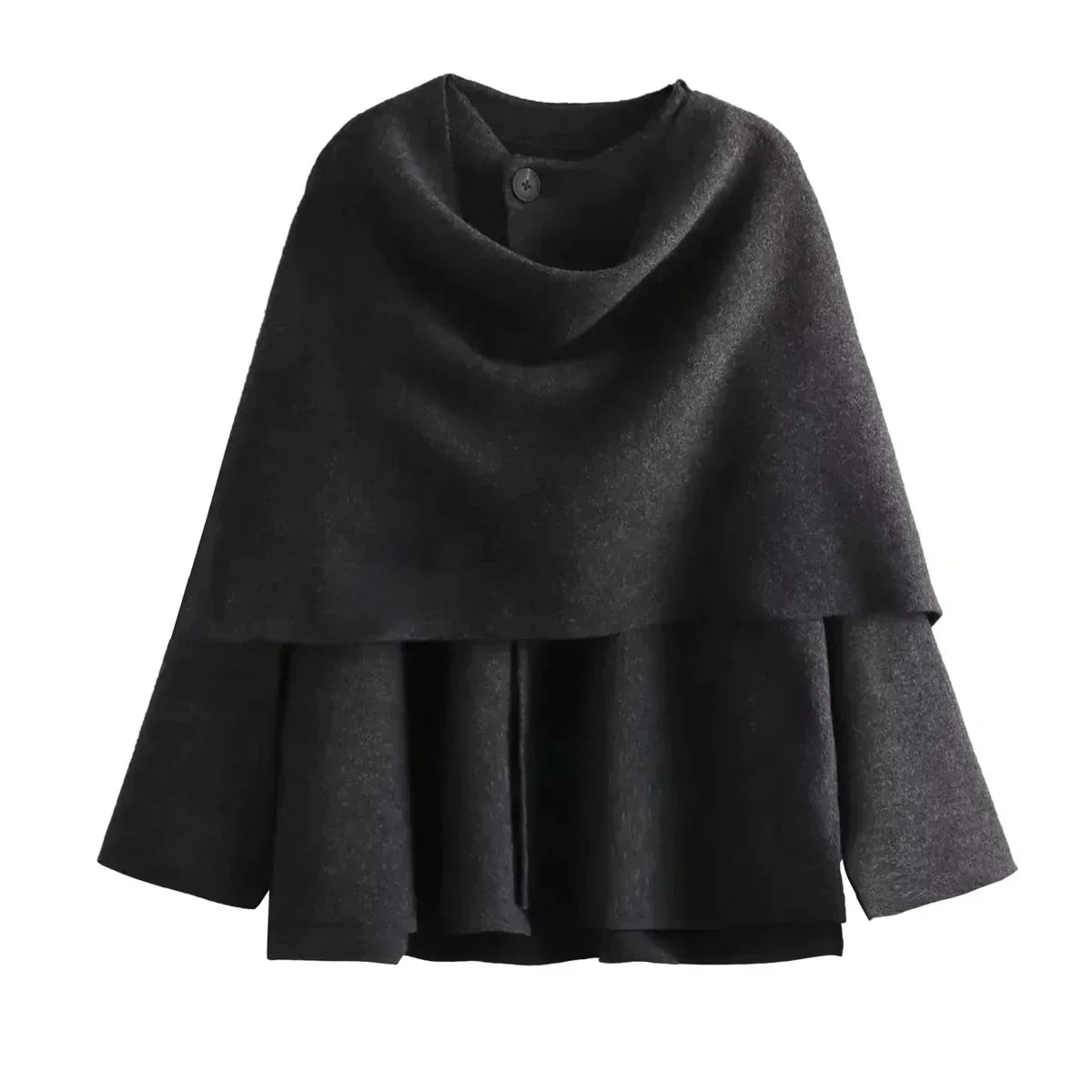 ModeGeist | Jacke mit Schal Bequem und Warm Perfekt für Den Winter