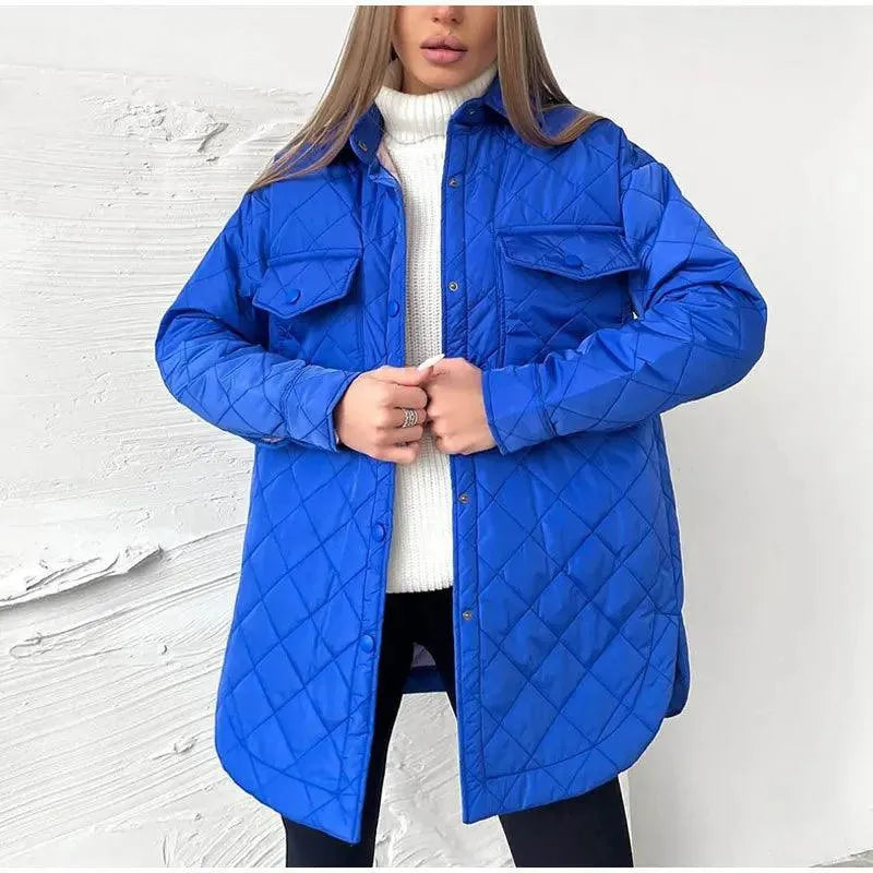 ModeGeist | Jacke Stilvoll Knopfverschluss, Geräumige Taschen Ideal für Den Herbst