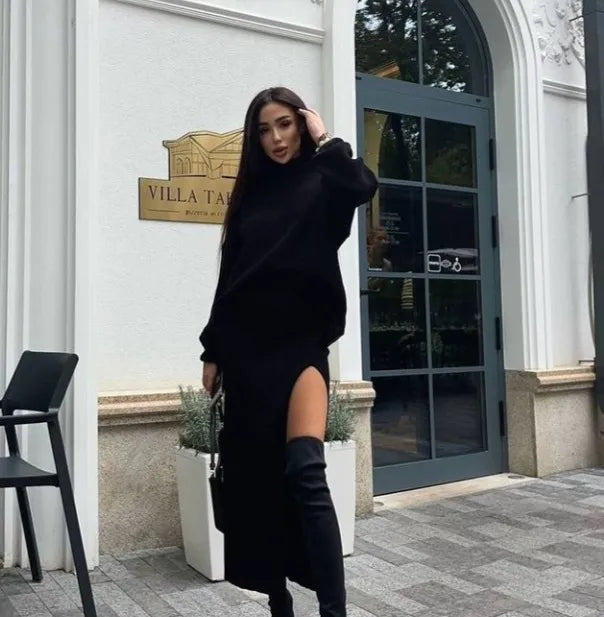 ModeGeist | Strickrollkragen für Elegante Outfits