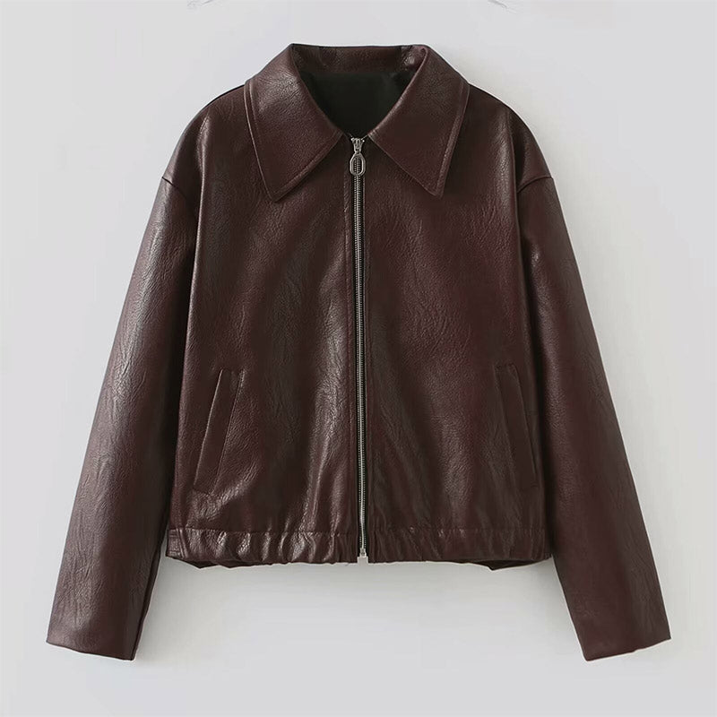 ModeGeist | Modische Jacke mit langen Ärmeln und Reißverschluss