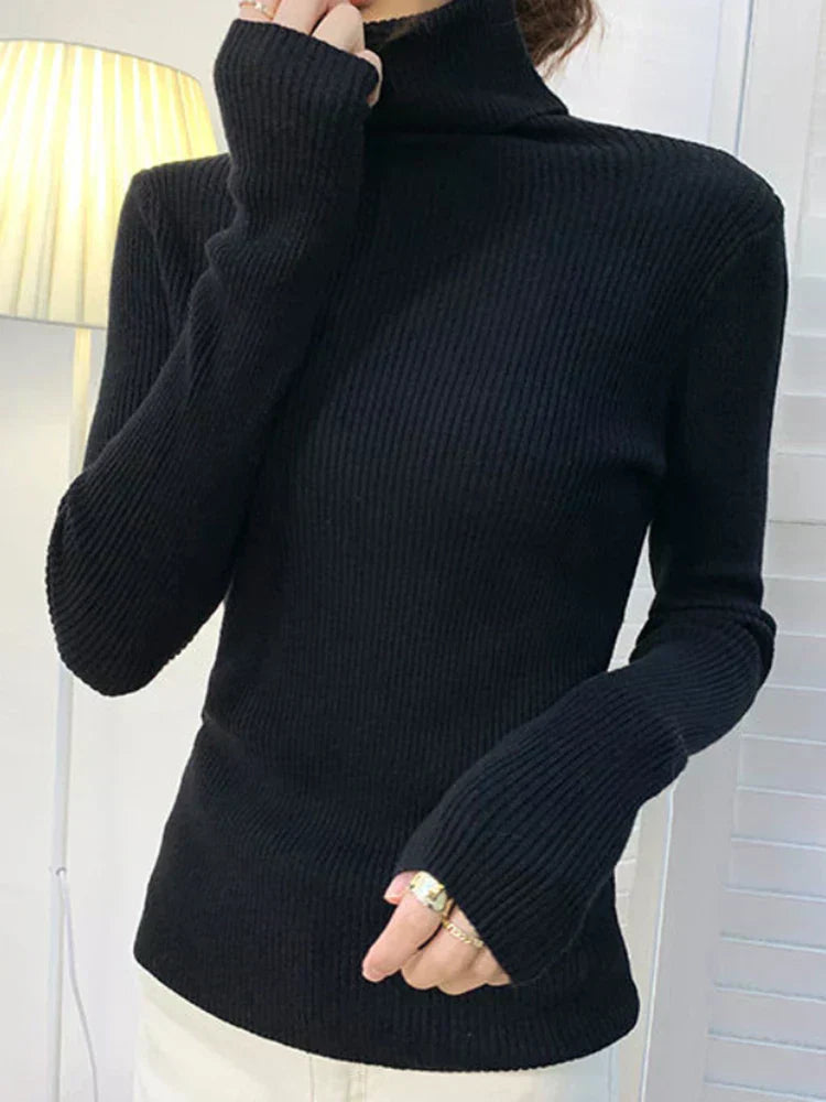 ModeGeist | Strickpullover Gerippte Struktur Figurunabhängiger Schnitt
