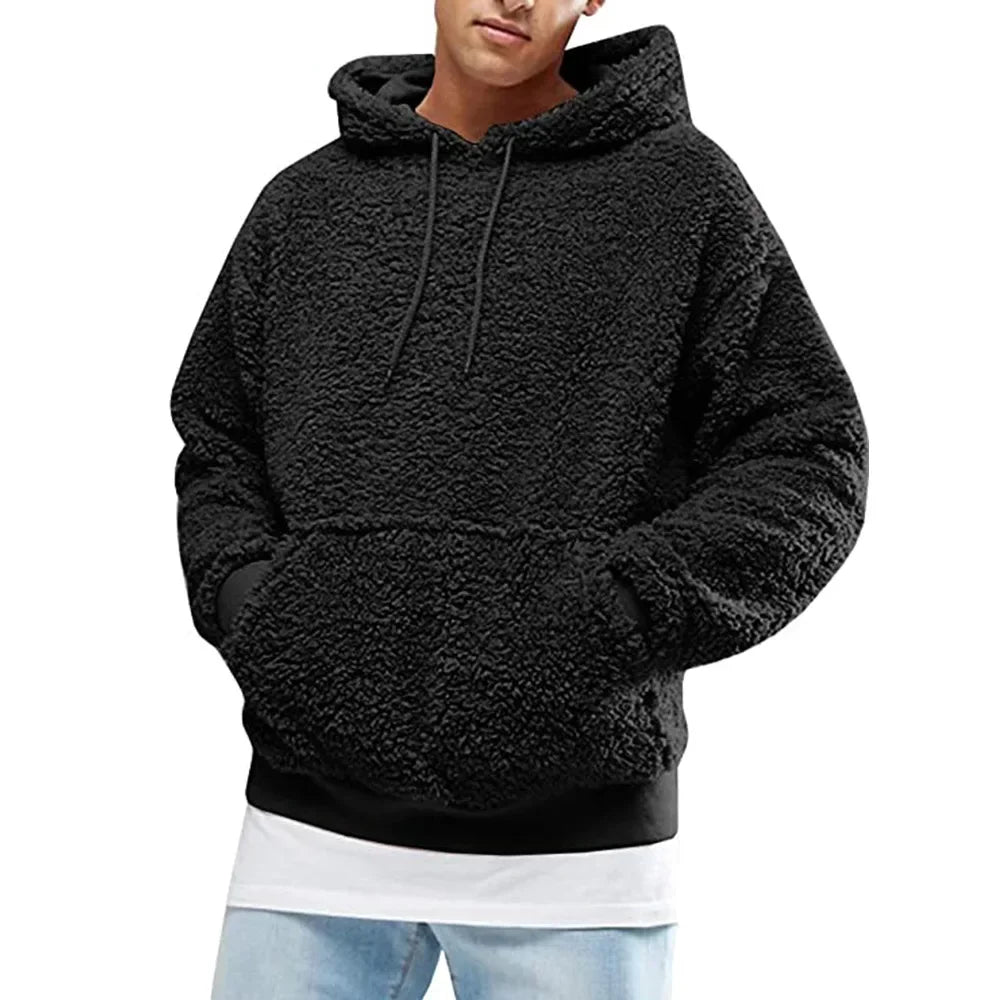 ModeGeist | Hoodie mit Weichem Sherpa-textur Polyester-fleece Komfortabel und Trendy