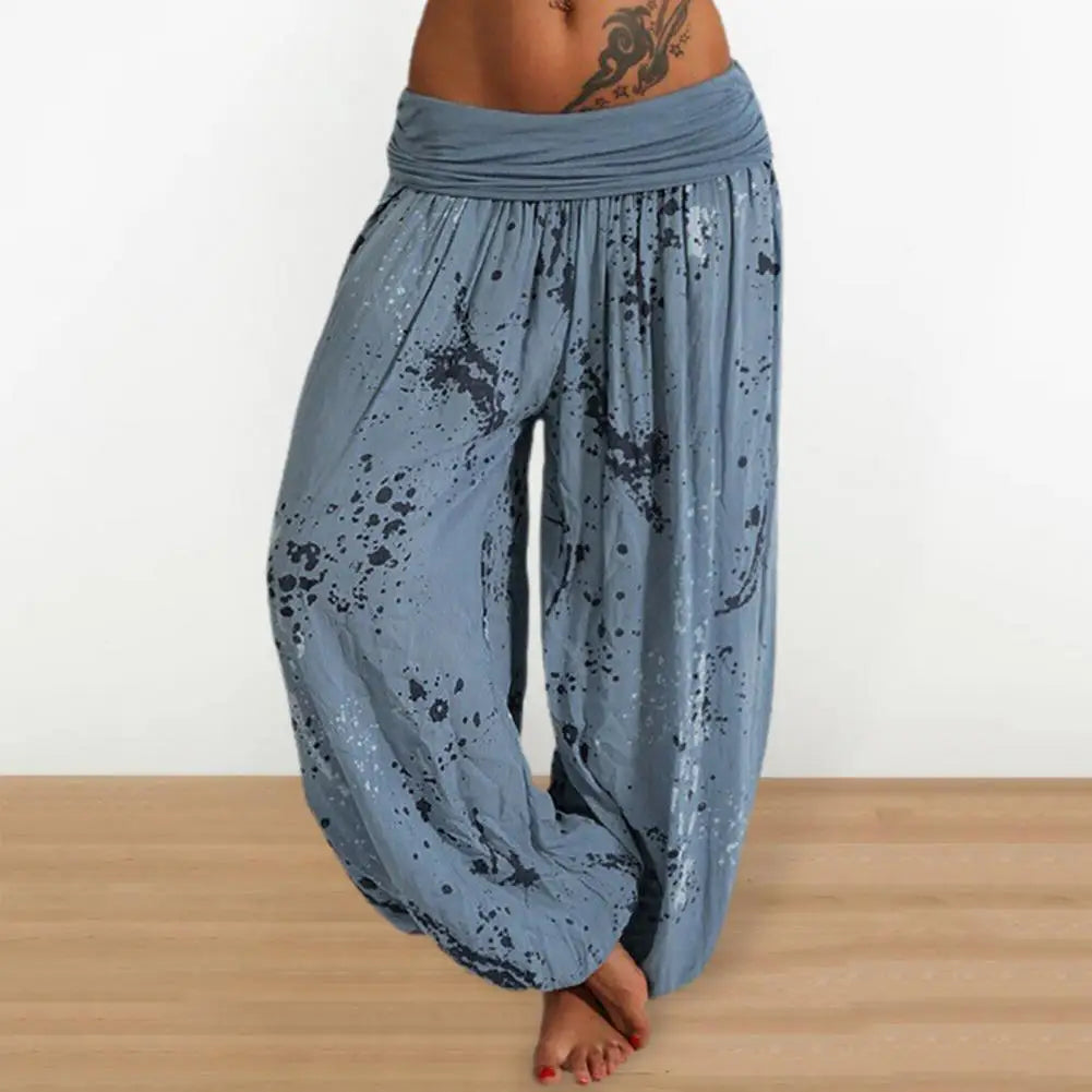 Tie-Dye Print Pants for Women - Dorothy