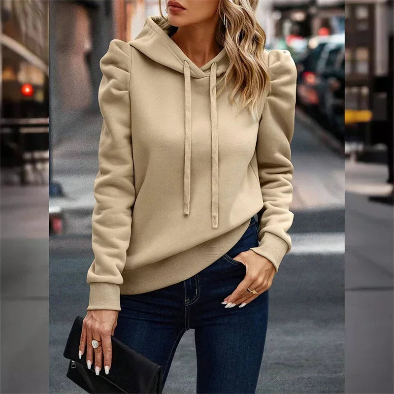 Dicker Damen-Kapuzenpullover von Fudus