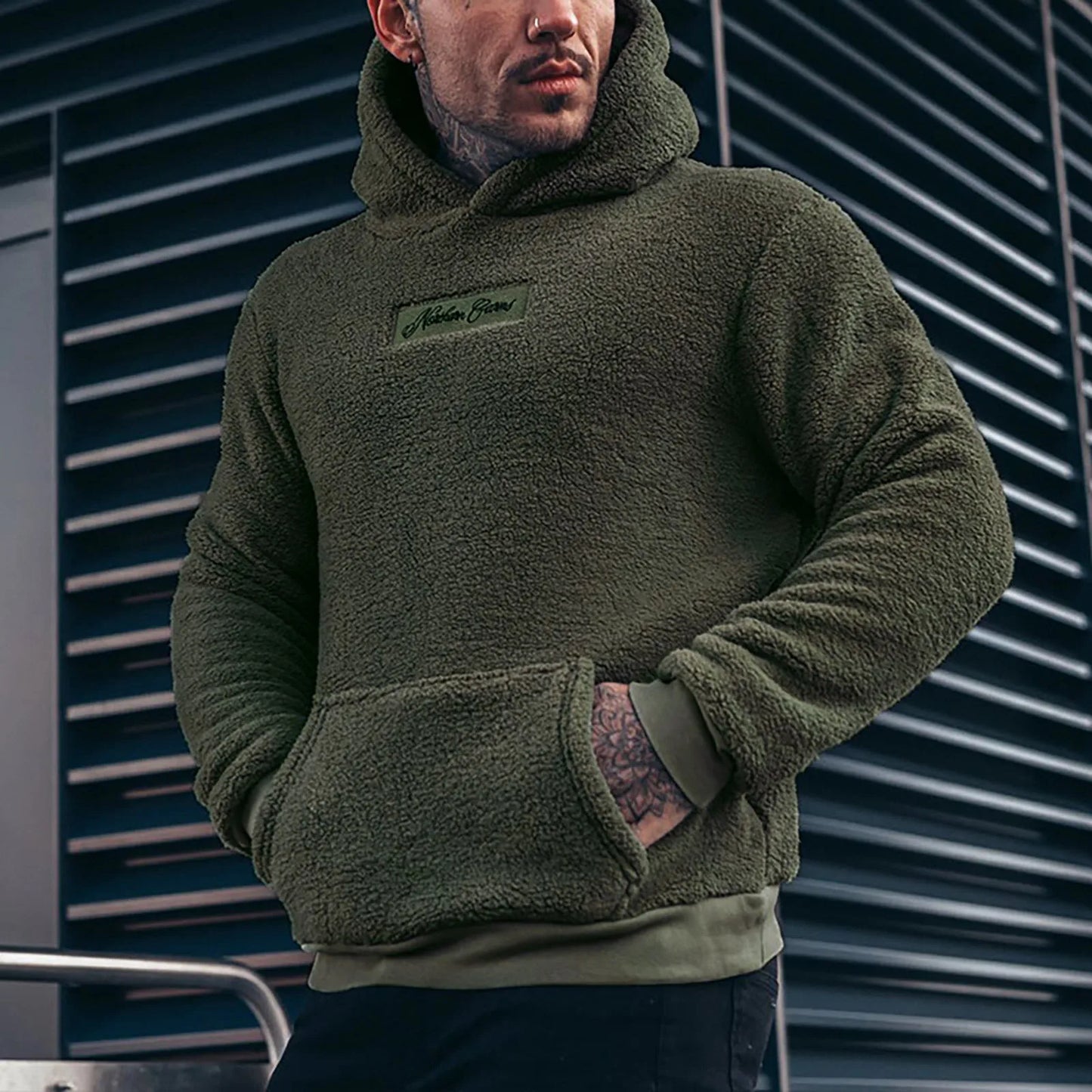 ModeGeist | Kapuzensweatshirt mit Premium Komfort Polyester Fleece Modern und Warm
