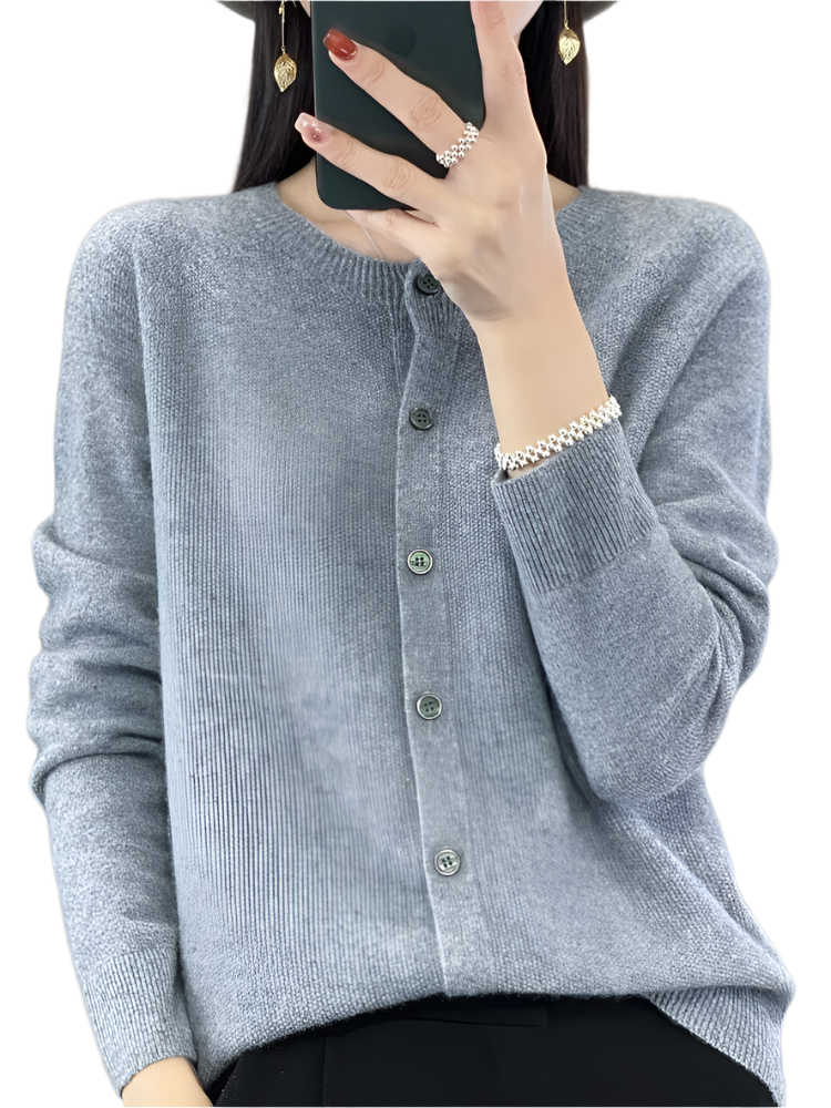 ModeGeist | Jack mit Pullover und langen Ärmeln für Frauen
