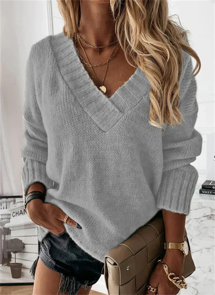 Noreen V-Neck Pullover
