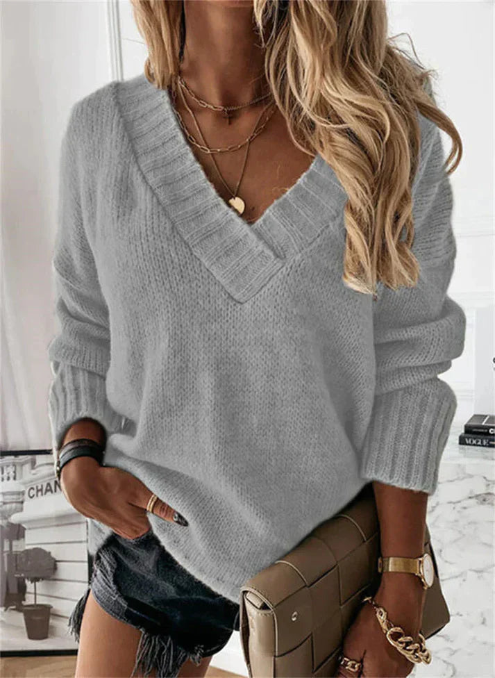 ModeGeist | V-Ausschnitt Pullover
