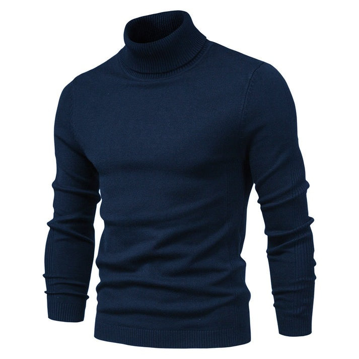 ModeGeist | Rollkragenpullover Wollmischung Stilvoll, Bequem
