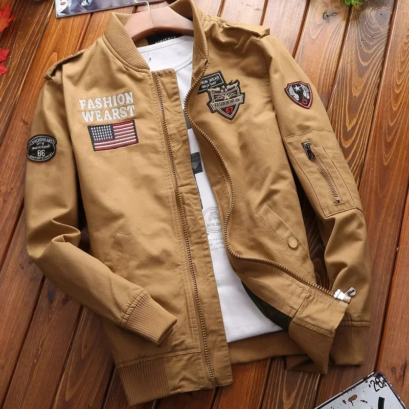 Entspannte Windbreakerjacke für Herren – Sten
