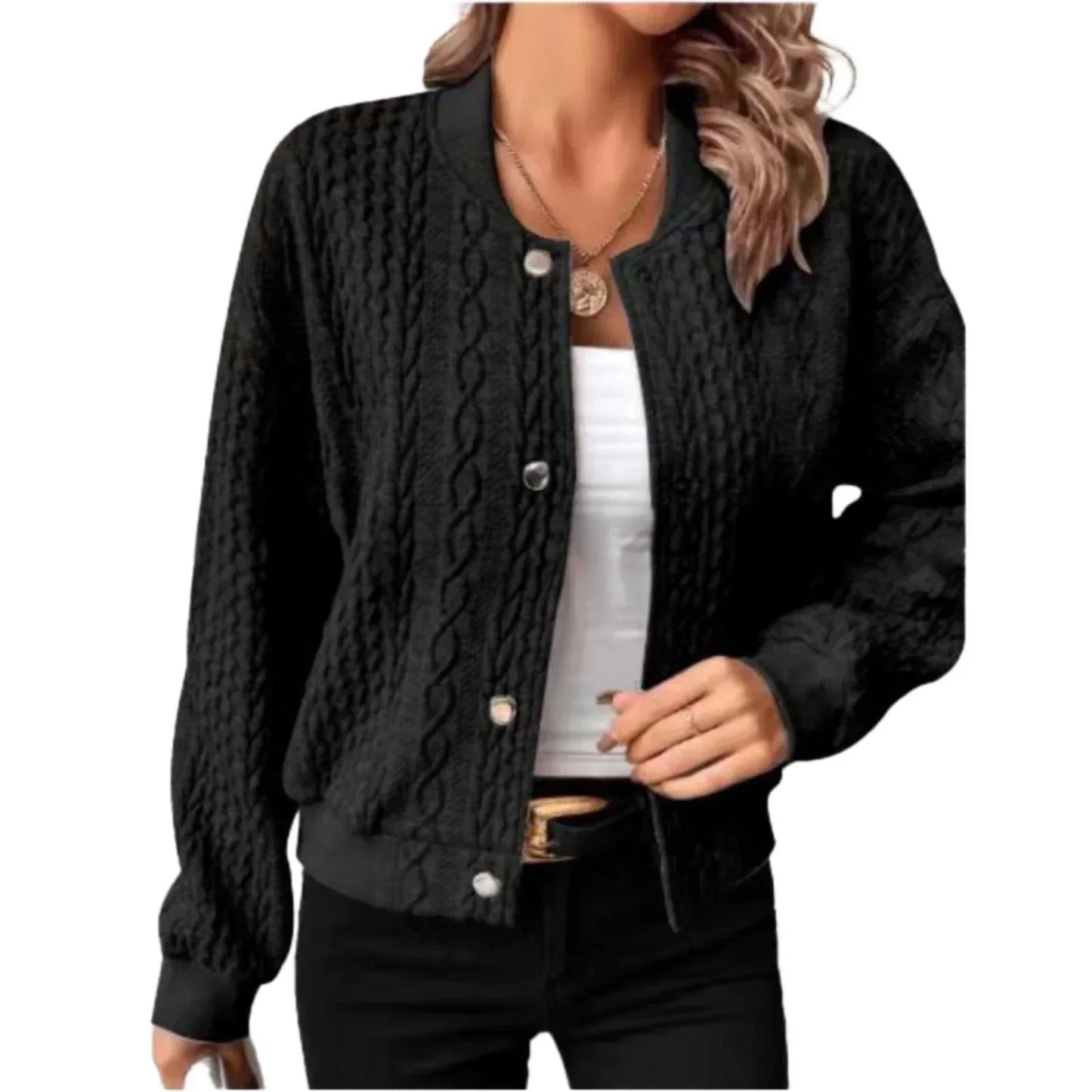 ModeGeist | Zeitlose und Stilvolle Allgemeine Strickjacke
