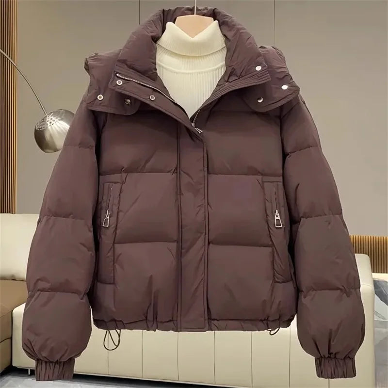 ModeGeist | Lässige Winter Pufferjacke