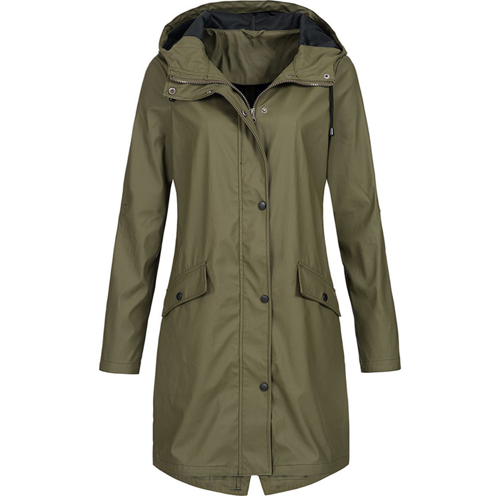 ModeGeist | Regenjacke für Damen Wasserdicht